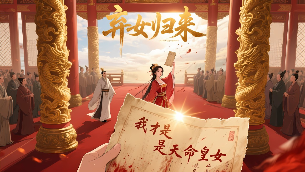 【古风言情】上新啦✨《弃女归来：我才是天命皇女》短篇故事，生逢大旱被视不祥沦为马奴，她忍辱负重誓挣脱卑贱命运。 #故事 #古风 #甜宠 #完结 #故事全集 #甜宠漫剧场