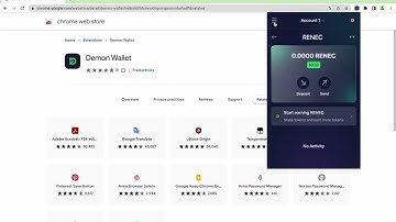 How to install Demon Wallet Chrome Extension