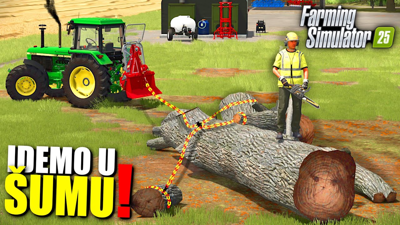 VITLO U AKCIJI, VUKLI SMO DRVA KAO NIKADA PRIJE! | Farma Balkanskih Farmera | Epizoda 7