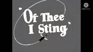 Of Thee I Sting 1946 Original Color Les Recreation
