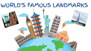 Landmarks of the World | 30 Famous Landmarks for Kids |  Explore World for Kids | Famous Landmarks