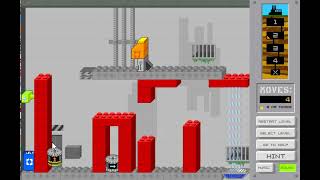 An old game - Junkbot Undercover (392 moves in total)