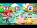 Super Mario Party Minigames - Mario Vs Yoshi Vs Peach Vs Luigi (Master Difficulty)