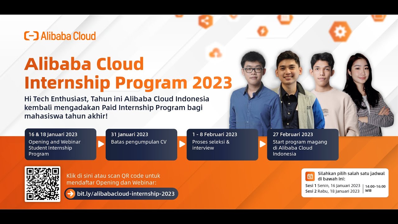 Alibaba Cloud Internship Program 2023 2nd Info Session - 18th January ...