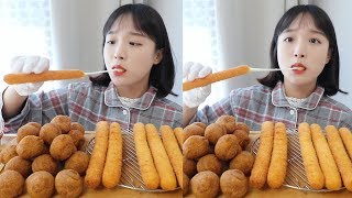 롱 치즈스틱과 치즈볼 먹방 _ 소원을 이룬 치즈의 날