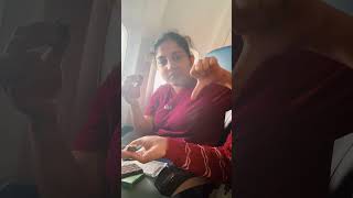 Hai വിമാനം🛩️😬first flight experience❌food experience✅ #shorts#viral #foodie #trending #foodies