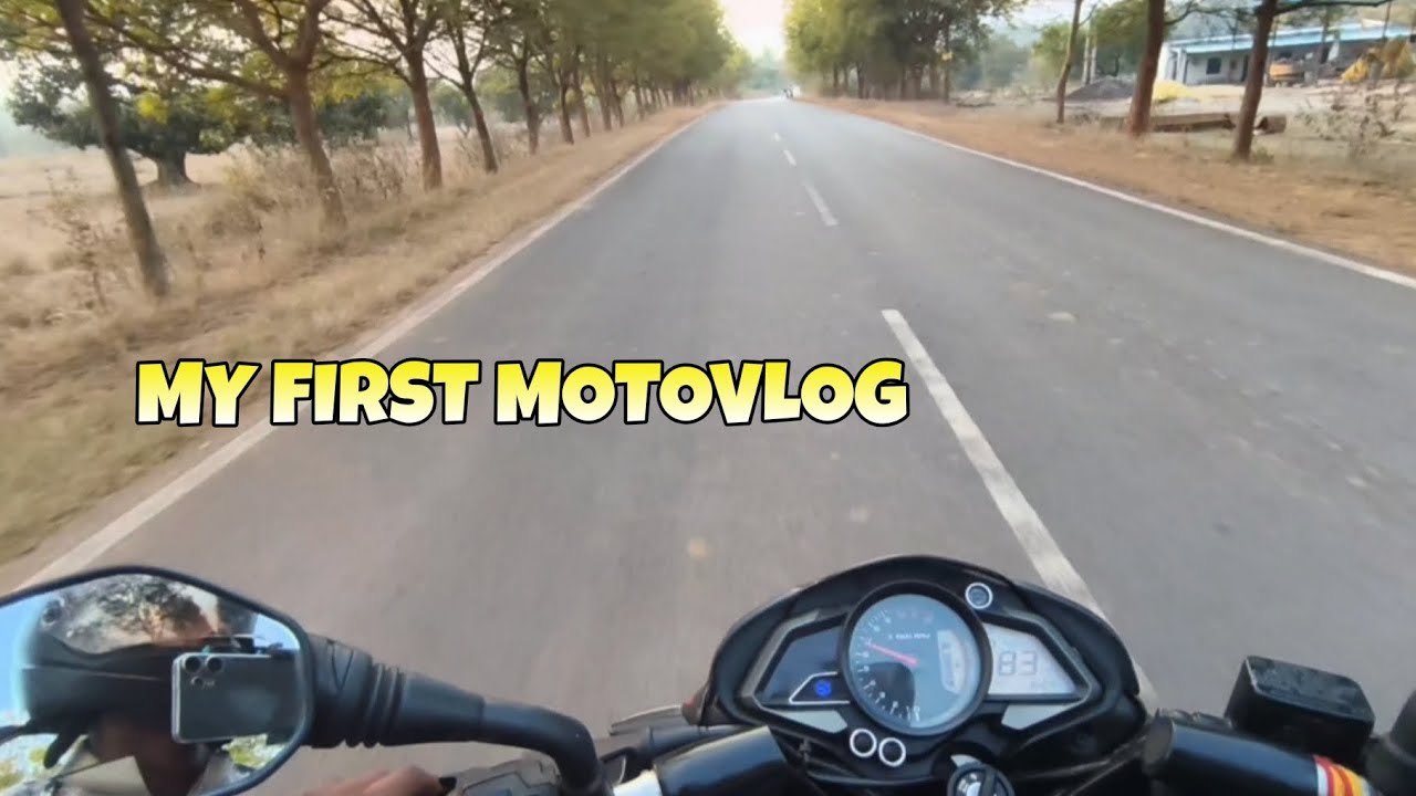 MY FIRST MOTOVLOG 