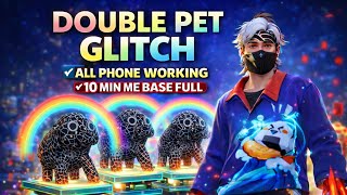 NEW DIVINE PET GLICH 🤯 100% ALL PHONE WORKING 😘STEAL A PET FAST RUNNING TRICK 🤯FREE FIRE CRAFT GLICH screenshot 1