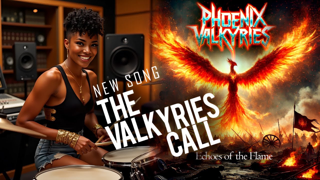 "PHOENIX VALKYRIES: "THE VALKYRIES CALL" - Epic Power Metal MUSIC | AI MUSIC "