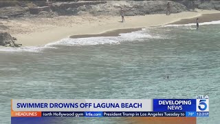 Search ends tragically for swimmer off Orange County coast
