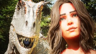 How Do You Say Carcharodontosaurus?!?!?!  - ARK SURVIVAL ASCENDED First impressions Gameplay