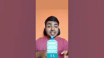 How to measure Exactly 4 Liters with 3 Liter and 5 Liter jugs | Water Puzzle Explained #puzzle