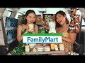We turned our car into family mart