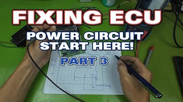 PART 3👉ECU Power Circuit Explained: Learn Analysis, Testing & Repair Tips #ecurepair
