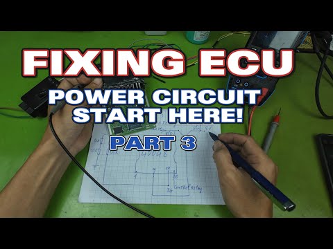 PART 3👉ECU Power Circuit Explained: Learn Analysis, Testing & Repair Tips #ecurepair