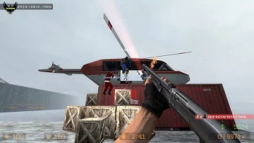 ZOMBIE ESCAPE MOD ON COUNTER-STRIKE: SOURCE, MAP: ZE_icecap_escape, CSS