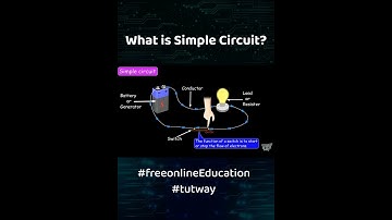 Simple Circuit          #freeonlineEducation   #tutway
