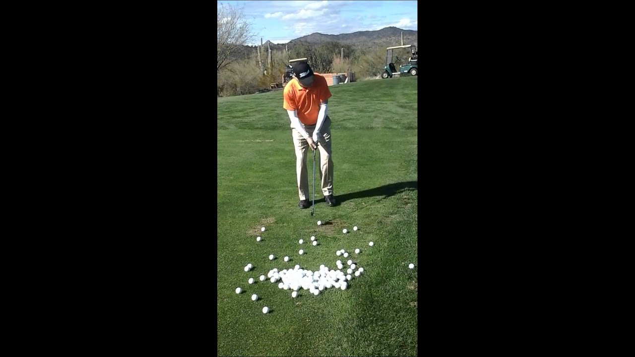 John Dahl Hitting Balls-JohnDahlGolf.com