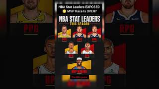 NBA Stat Leaders EXPOSED 😳 MVP Race OVER #nba #basketball #usa #sports #nbashorts#shorts #viral