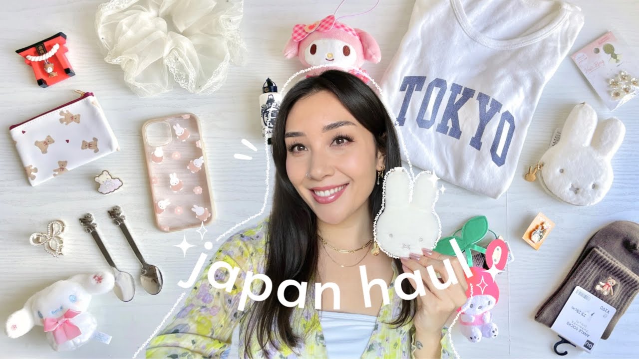 HUGE japan haul! ˚୨୧⋆｡˚ ⋆ clothes, accessories, souvenirs, sanrio, miffy