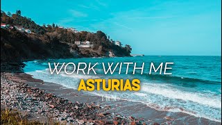 1-Hour ¡WORK WITH ME 🧑‍💻 / desde la playa en Lastres, Asturias!🌊 [No Music / Soft Ocean Sounds] screenshot 1