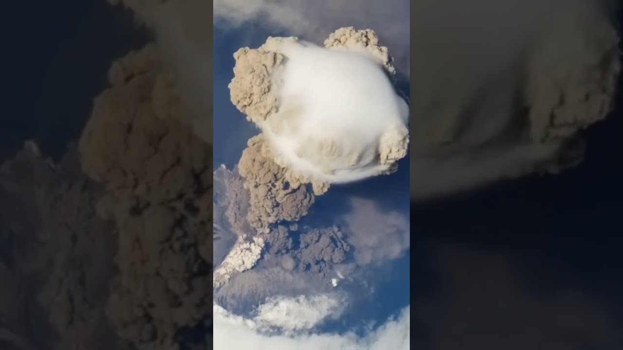 Sarychev Volcano Eruption Nasa Explore Universe Astronomers