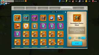 WE WON KVK, OPENING ARMAMENT CHESTS - Rise of Kingdoms