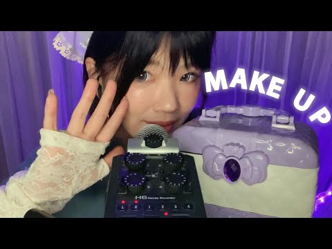 【ASMR】飽き性な人向けに高速でメイクアップ💄