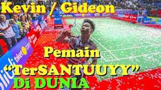 Santuy Parah Kevin Sanjaya & Marcus Gideon Pemain TerSantuy di Dunia Badminton