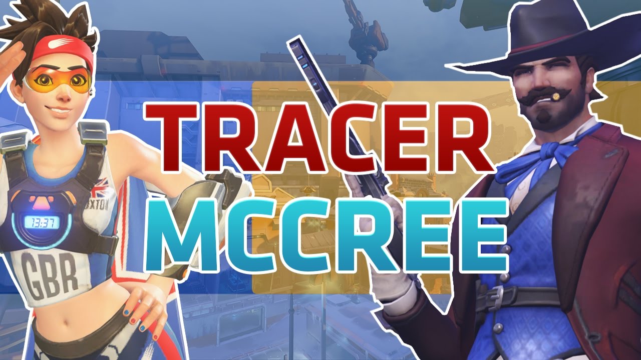 [Overwatch] C9 Surefour as Tracer & Mccree at Top 5