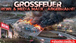 🔥🔥  GROSSFEUER -  MEDIA MARKT im EINKAUFSZENTRUM in VOLLBRAND  🔥🔥 | Großalarm + Großeinsatz