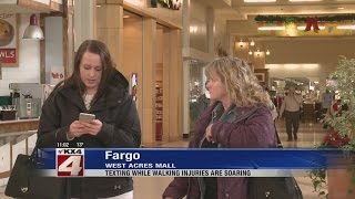 Texting and Walking Injuries