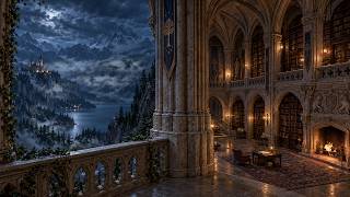 Escape to a Fantasy Library | No Music Ambience (1 Hour, 4K HDR) screenshot 3