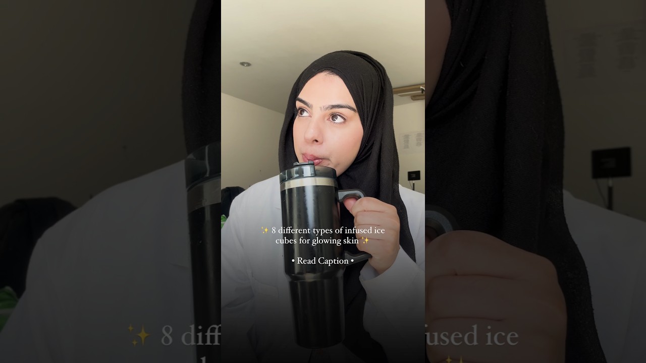 8 ice cube hacks that will transform your skin! ⭐️