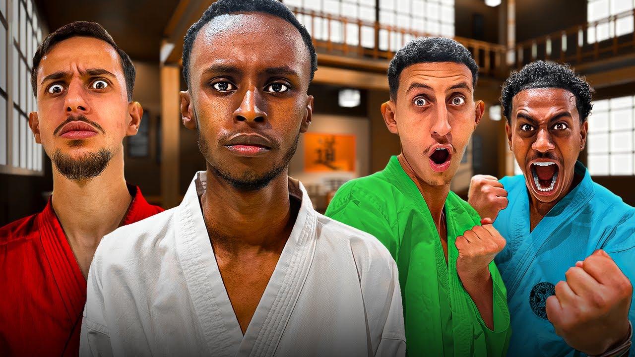 LAATKOMERS DOEN KARATE..🥋