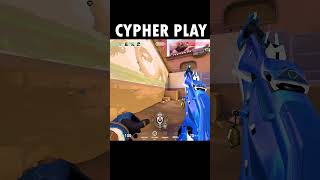 How to play Cypher in Ascent #valorant #valorantclip #cypher #zorze #shorts