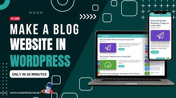🚀Create Professional Blog Website with WordPress 💻 – Generate Press Free Theme [Design 7] 💻