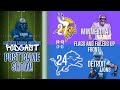 Detroit Lions Post Game Reaction. Penalties and Protection Problems Doom Detroit