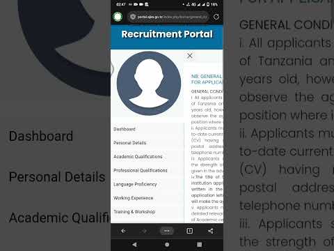 Ajira Portal- How to Apply for the Job Vacancy II