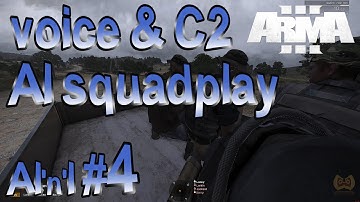 Arma 3 - Voice & C2 AI Squad commanding - AI