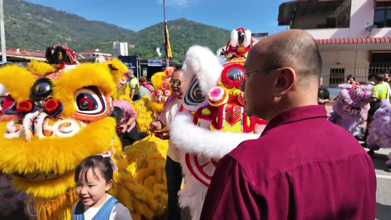 Penang Ching Xing eye dotting ceremony.