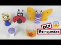 Como fazer brinquedos incríveis com rolo de papel #3 (minions,animais, relogio, etc) | Pricity