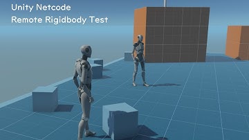 Unity Netcode Remote Rigidbody Test