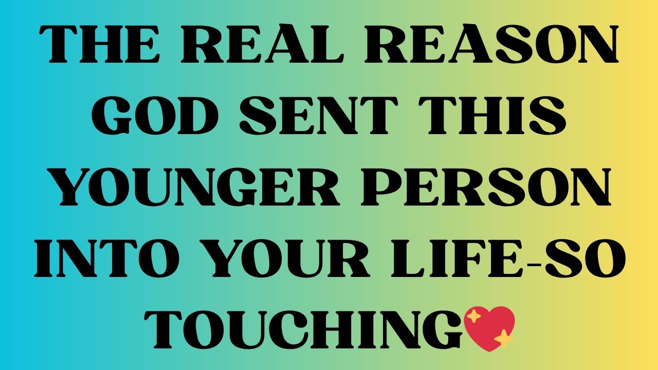 Ангелы говорят: «Настоящая причина, по которой Бог послал этого молодого человека в вашу жизнь, —...