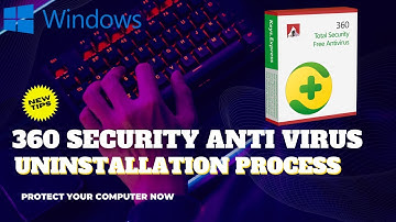 How To Uninstall 360 Total Security Free Antivirus From PC 2025 - Windows 10 & 11