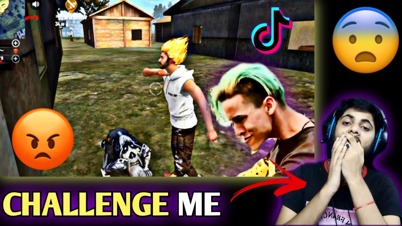 TIKTOKERS CHALLENGED ME  IN FREE FIRE 😱|| TIK TOK BAN || APD FREE FIRE LEGENDS