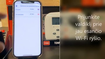 Toro Tempus App Tutorial - First installation and Updates LT