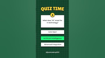 Tech Quiz Challenge 💻 | How Smart Are You? #shorts