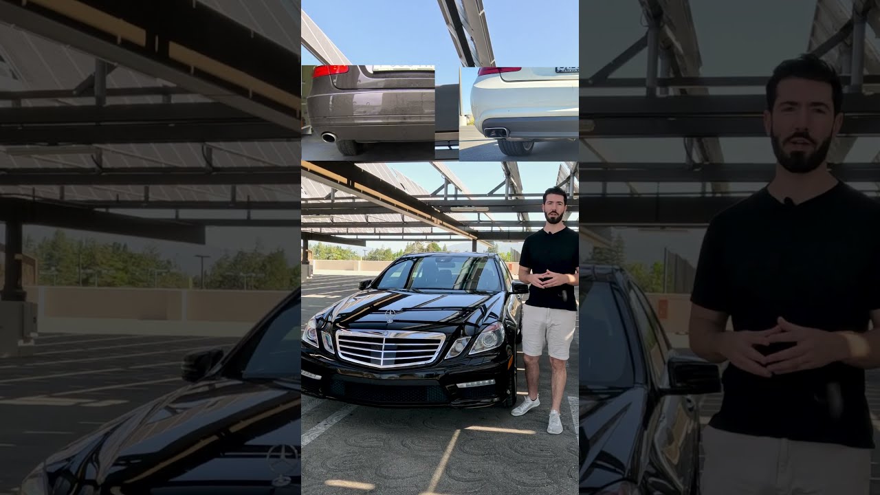 3 Subtle Differences Between E350 E550 And E63 AMG W212 E Class 2010 Mercedes M156