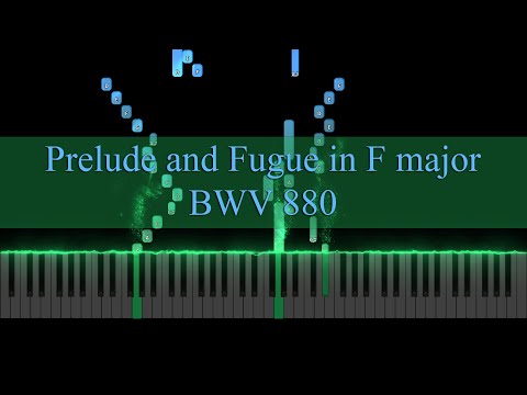 Prelude and Fugue in F major, BWV 880 - Bach